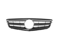 Car Front Grill For Benz C-Class W204 C204 S204 2007-2014 C180 C200 C250 C300 C350 Diamond For AMG For GT Style Front Bumper Grille Kidney Grille(Glossy Black b)