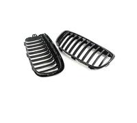 Car Front Grill For BMW 2 Series F45 F46 2014-2020 Gloss Black Kidney Grilles Car Front Bumper Grilles Racing Grill Replacement Grille(Single Slat 14-18)