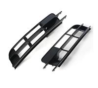 Car Front Grill For For Q7 2007 2008 2009 4L0807681 4L0807682 Front Lower Bumper Grills Fog Light Grille Cover Black Plastic Left&Right(Right)