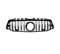 Car Front Grill For Mercedes W177 A Class A180 A200 A220 A250 A35 2019-2022 Car Front Bumper Mesh Grille Center Grill Exterior Part(SILVER)