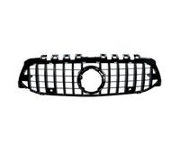 Car Front Grill For Mercedes W177 A Class A180 A200 A220 A250 A35 2019-2022 Car Front Bumper Mesh Grille Center Grill Exterior Part(Black)