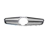 Car Front Grill For Mercedes W207 E Coupe 2 Door 2009 2010 2011 2012 2013 Front Grille Upper Bumper Hood Mesh Racing Grill(Black)