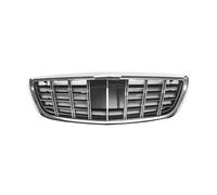 Car Front Grill For Mercedes W222 S-Class S550 S400 S450 S500 S560 2014 2015 2016-2019 Car Front Grille Facelift Grilles Mesh Grill(SILVER)