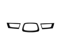 Car Front Grill For Subaru For Impreza For WRX STI 9th Generation 2006-2007 Front Hood Grille Racing Bumper Grill Exterior Black Grille Accessories Kidney Grille(Black)
