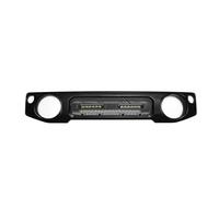 Car Front Grill For Suzuki For Jimny JB64 JB74W 2019 2020 Front Grill Racing With LED Lamps Car Kidney Grille Mesh Black Grille Cover Accessories Kidney Grille(H Front Grill)