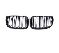 Car Front Grill Front Bumper Kidney Grille Colour Carbon Fiber Design Lower Racing Grill For BMW X5X6 Series E53 2003-2006 Grille Assembly(Matte black 03-06)