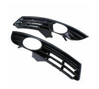 Car Front Grill Front Bumper Side Lower Fog Light Cover Grilles For Passat B6 2006-2009 Black