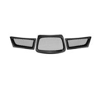 Car Front Grill Front Grille Grills For Subaru For Impreza 9th For WRX STI 2006-2007 Carbon Fiber Car Upper Bumper Air Vent Intake Hood Mesh Grid Kidney Grille