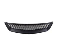 Car Front Grill Grille Cover Glossy Black Front Engine Hood Mesh Grille Bumper For Civic JDM Type R 2001-2003 2DR/4DR EM/ES