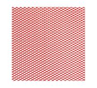 Car Front Grill Grilles 100x33cm Diamond Hole Aluminium Car Bumper Grille Grill Mesh Net Vent Black Silver Red Blue Tuning Universal(Red Diamond 3x6mm)