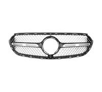 Car Front Grill Grilles Car Sound Modification GT Diamond Style Front Radiator Grille Suitable For Benz For GLC X254 2022 2023 2024 2025 2026(DM Black)