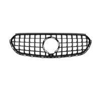 Car Front Grill Grilles Car Sound Modification GT Diamond Style Front Radiator Grille Suitable For Benz For GLC X254 2022 2023 2024 2025 2026(GT Black)