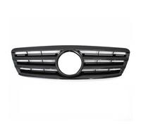 Car Front Grill Replacement Compatible With Benz For C-Class For W203 2001 2002 2003 2004 2005 2006 2007 Car Front Bumper Grille Racing Air Intake Grilles Radiator(Style D)