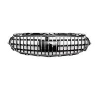 Car Front Grill Replacement Compatible With Benz For E-Class For W213 2021 2022 2023 Front Bumper Racing Grille Air Intake Grilld Radiator Diamonds Style Chrome Black(Style F)