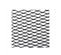 Car Front Grill Universal Protector Camper Home Garden 100x33cm Aluminium Racing Car Bumper Grille Grill Mesh Net Vent Black Tuning Kidney Grille(BK Seagull 8x25mm)