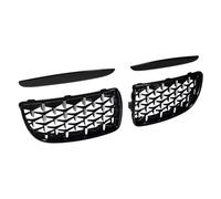 Car front grilld Compatible With BMW For E90 E91 2005 2006 2007 2008 Car Front Grille Air Intake Grilld Ventilation Network Auto Parts Gloss Black