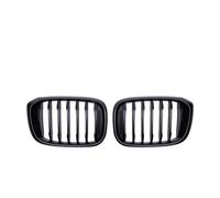Car Front Grille 1 Pair Front Kidney Grilles 1 Slats Singel Line For BMW 3 4 X3 X4 G01 G02 G08 2018 2019 2020 2021 Car Styling Racing Grills Car Grille(Matte Black)