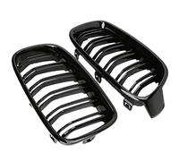Car front grille 1Pair Gloss Black Front Grille/Grilles Kidney For BMW 3-Series For F30 For F31 For F35 2012-2017 Car Styling Radiator Grilles