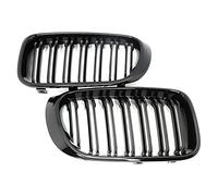 Car front grille 2PCS Car Front Hood Kidney Grille Grill Mesh Glossy Black Racing Grills Replacement For BMW For X3 For X4 For F25 For F26 2014 2015 2016 Radiator Grilles