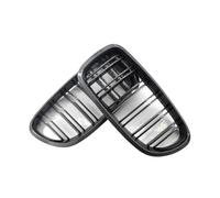 Car Front Grille 2Pcs Gloss Car Front Grille Wide Grill FOR 5 Series F10 F18 2010-2017 Bumper
