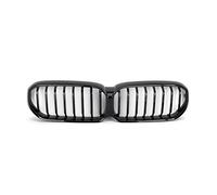 Car front grille Black Front Grill Grille W/Camera For BMW 5-Series For G30 For G31 2021 2022 Car Exterior Auto Accessories Parts Radiator Grilles(2)