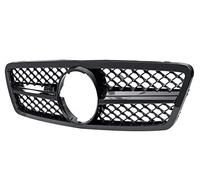 Car front grille Car Front Bumper Grille Grill Glossy Black For Mercedes For Benz C-Class W203 C280 C320 C240 C200 C63 2000-2006 Radiator Grilles