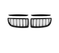 Car Front Grille Car Front Bumper Grille Kidney Racing Grill Double Slats For BMW 3 Series E90 E91 2005 2006 2007 2008 Radiator Grille(B)