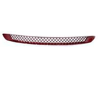 Car front grille Car Front Bumper Lower Racing Grilles For Tesla For Model 3 2017-2021 Insect-proof Net Mid-net Air Inlet Protection Modified Radiator Grilles(Red)