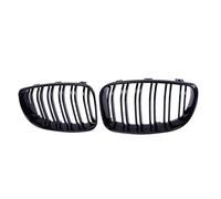 Car Front Grille Car Glossy Black Grill Front Kidney Grille For BMW E81 E87 E82 E88 128I 130I 135I Selected 07-11 Dual Slats Double Line Grills Car Grille