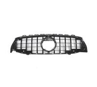 Car Front Grille Compatible With Benz For W118 For CLA-Class 2019 2020 2021 2022 Car Front Upper Bumper Grille Air Intake Grilld Hood Mesh Auto Parts(Black)