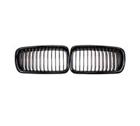 Car Front Grille Cover 1Pair Chrome Front Bumper Kidney Grille Hood Grill Refit For 7 Series E38 730IL/735I/725Tds/728I/750I Sedan 1998-2001