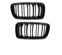 Car Front Grille Cover Car Glossy Black Front Kidney Sport Grille For 7 Series E38 1994-2001 Single Slat Grill Accessories