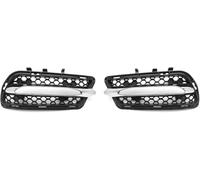 Car Front Grille Double Bridge Grill for Benz For W212 For AMG 2010-2013 Front Bumper Fog Light Grille