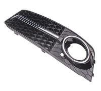 Car front grille Fog Light Frame Cover Trim Front Bumper Lamp Grille Cellular Grid For A4 B8 RS4 Style 2009-2012 Car Accessories Radiator Grilles(L)