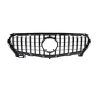Car Front Grille For Benz For GT For GTS C190 R190 Coupe 2-Door 2015 2016 2017 For GTR Style Car Front Bumper Radiator Hood Grille Chrome Black Radiator Grill(Black)