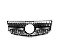 Car Front Grille For Benz GLK Class X204 GLK260 GLK300 GLK350 2013 2014 2015 Upgrade Diamond Style Grills Front Hood Grille Racing Grill Radiator Grill(Black)
