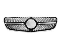 Car Front Grille For Benz V Class W447 2015-2023 Facelift Front Inlet Grille Grill Decoration GT Diamond Style Middle Mesh Body Kits Front Grille Grill