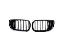 Car Front Grille For BMW 3 Series 4 Door E46 Touring Saloon 320i 325Xi 330Xi 2002-2005 Car Front Bumper Kidney Racing Grille Grill Front Kidney Grille(Glossy Black)