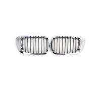 Car Front Grille For BMW 3 Series E46 For M3 For Coupe For Convertible 1999-2001 2002 Pre-LCI 2 Doors Grilles 2Piece Front Bumper Kidney Grill Front Grill Grille