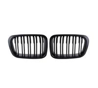 Car Front Grille For BMW 3 Series E46 Four Door Sedan 320i 323i 325i 328i 330i Front Bumper Intake Grille 51138208489 51138208490 1998-2001 Front Bumper Kidney Grilles(Style 2 Matte)