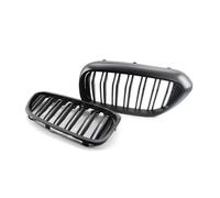 Car Front Grille For BMW 5 Series G30 G31 520i 530i 540i For M5 2017-2020 Car Front Bumper Racing Grille Double Slat Kidney Grill Glossy Black Grille Car Front Grill(Matte Black)
