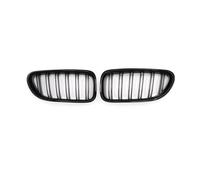 Car Front Grille For BMW M6 F06 F12 F13 640i 650i 2012-2018 Dual Slat Front Bumper Upper Racing Grills Glossy Black Kidney Grille Front Grill Grille