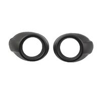 Car front grille For Ford for Focus MK3 for Fiesta 2012 2013 2014 1 Pair Bumper Fog Light Lamp Cover Black