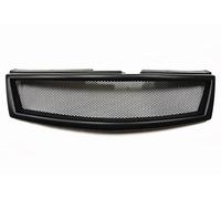 Car front grille For Infiniti M M35 M45 2006.7-2007 Front Grille Racing Grills Matte Black Fiberglass Car Upper Bumper Hood Mesh Grid Body Kit Radiator Grilles