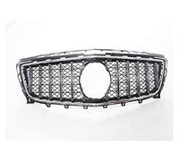 Car front grille For Mercedes For Benz CLS Class W218 2011-2014 CLS350 CLS500 GT Style Silver Front Grille Racing Grill Car Upper Bumper Hood Mesh Radiator Grilles
