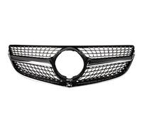 Car Front Grille For Mercedes For Benz E Class Coupe W207 C207 E200 E250 E300 E400 E500 2014-2016 Front Bumper Grille Diamond Style Air Vent Grille Cover(D)