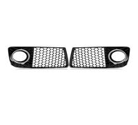 Car Front Grille For TT MK2 8J 2010 2011 2012 2013 2014 Front Bumper Fog Light Grills Grille Honeycomb Mesh Fog Light Lamp Cover 8J0807682J Radiator Grille