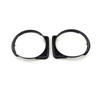 Car Front Grille For VW For Golf MK1 1974-1985 For Rabbit For Caddy MK1 Pair Front Headlight Lamp Surround Grille Ring Grill Kit Front Grill Grille