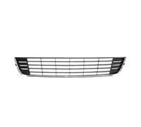 Car Front Grille For VW For Touran 2011-2015 For VW For Caddy 2011-2014 Front Bumper Grille Lower Racing Grill Cover Decorative Bright Strip Front Grill Grille(Black)