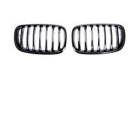 Car Front Grille For X5 X6 E70 E71 2007-2013 For XDrive 30i 50i 35d 40d M50d Single Slat Gloss Black Chrome Matte Grille Kidney Grill Kidney(Gloss Black)